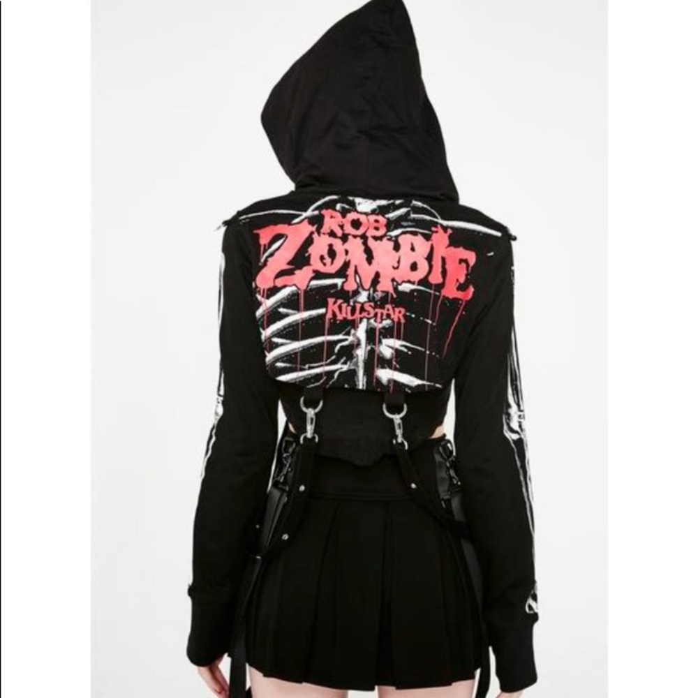 **SOLD ON MERC** Killstar x Rob Zombie | Bolero Hoodie - Picture 5 of 15